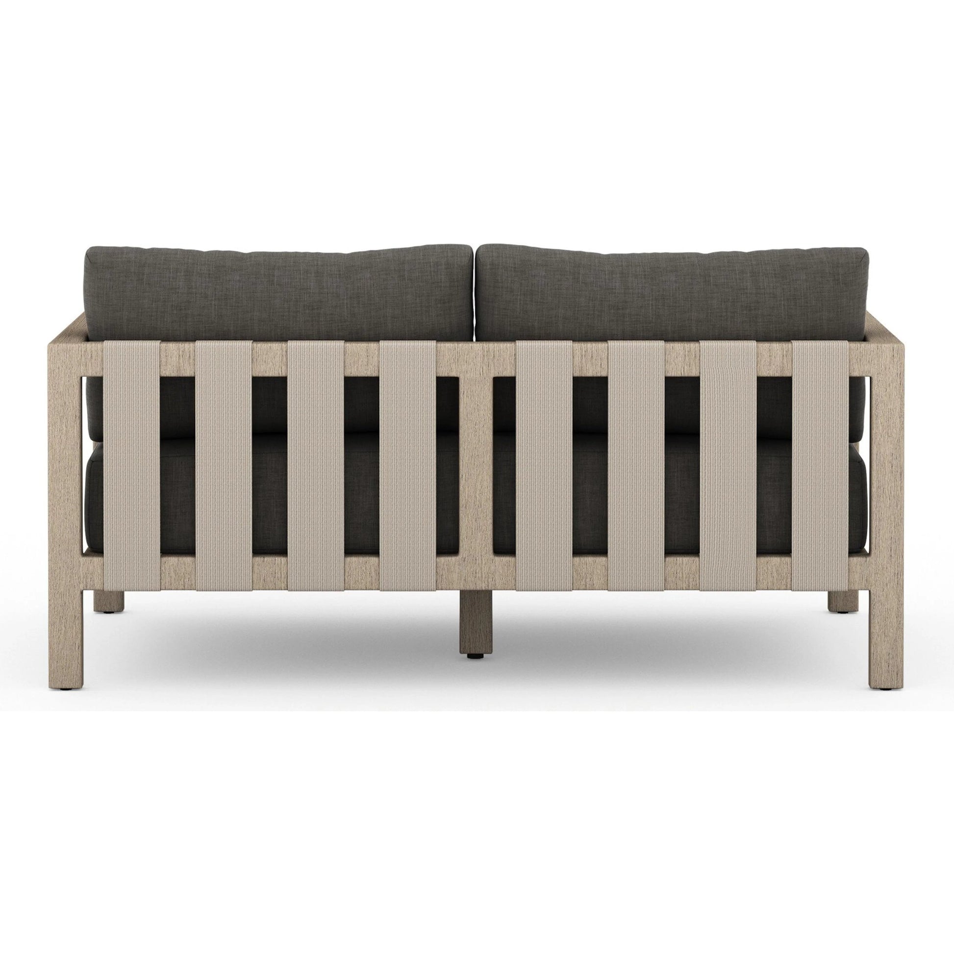 Sonoma Outdoor Sofa by Four Hands. Made from unique in a coastal style.