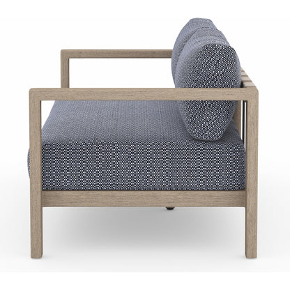 Sonoma Outdoor Sofa by Four Hands. Made from unique in a coastal style.