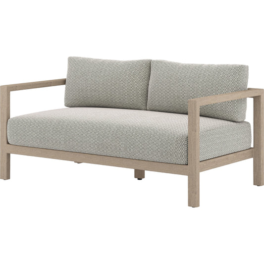 Sonoma Outdoor Sofa by Four Hands. Made from unique in a coastal style.