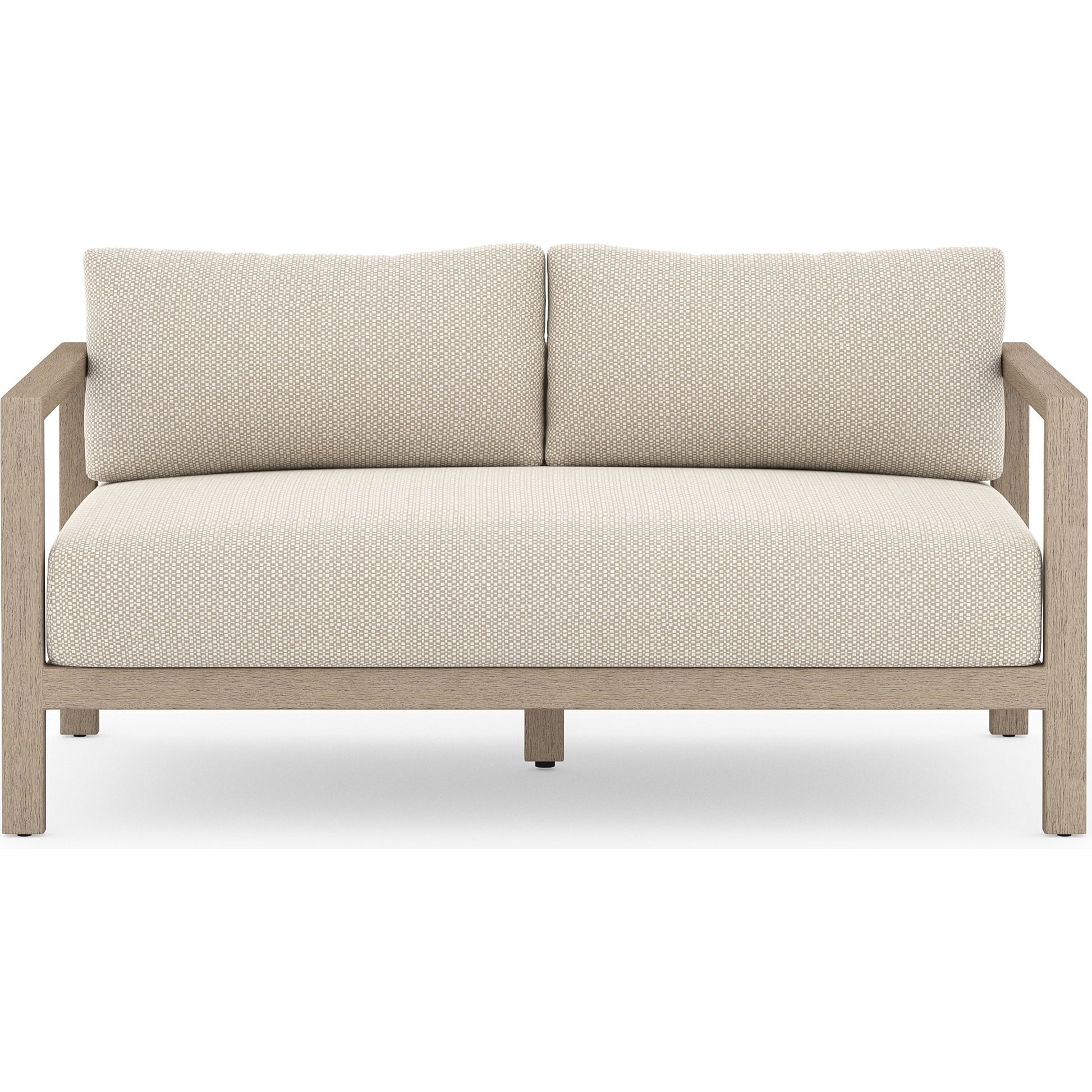 Sonoma Outdoor Sofa by Four Hands. Made from unique in a coastal style.