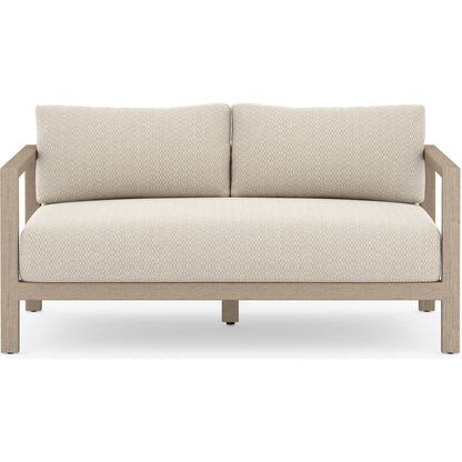 Sonoma Outdoor Sofa by Four Hands. Made from unique in a coastal style.