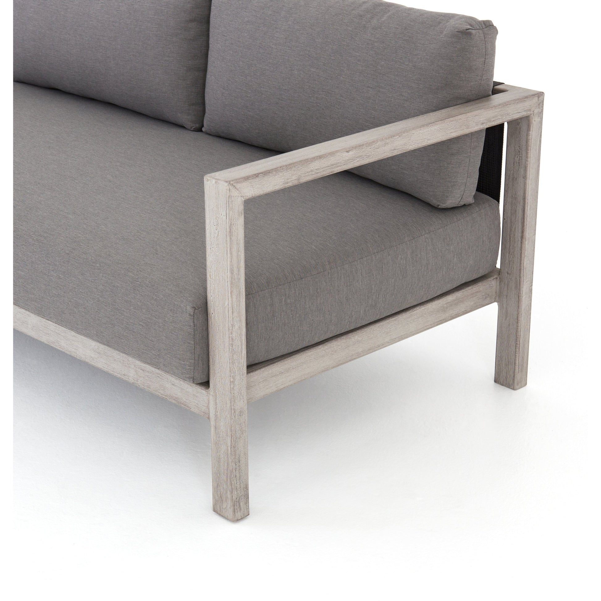 Sonoma Outdoor Sofa by Four Hands. Made from unique in a coastal style.