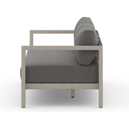 Sonoma Outdoor Sofa by Four Hands. Made from unique in a coastal style.