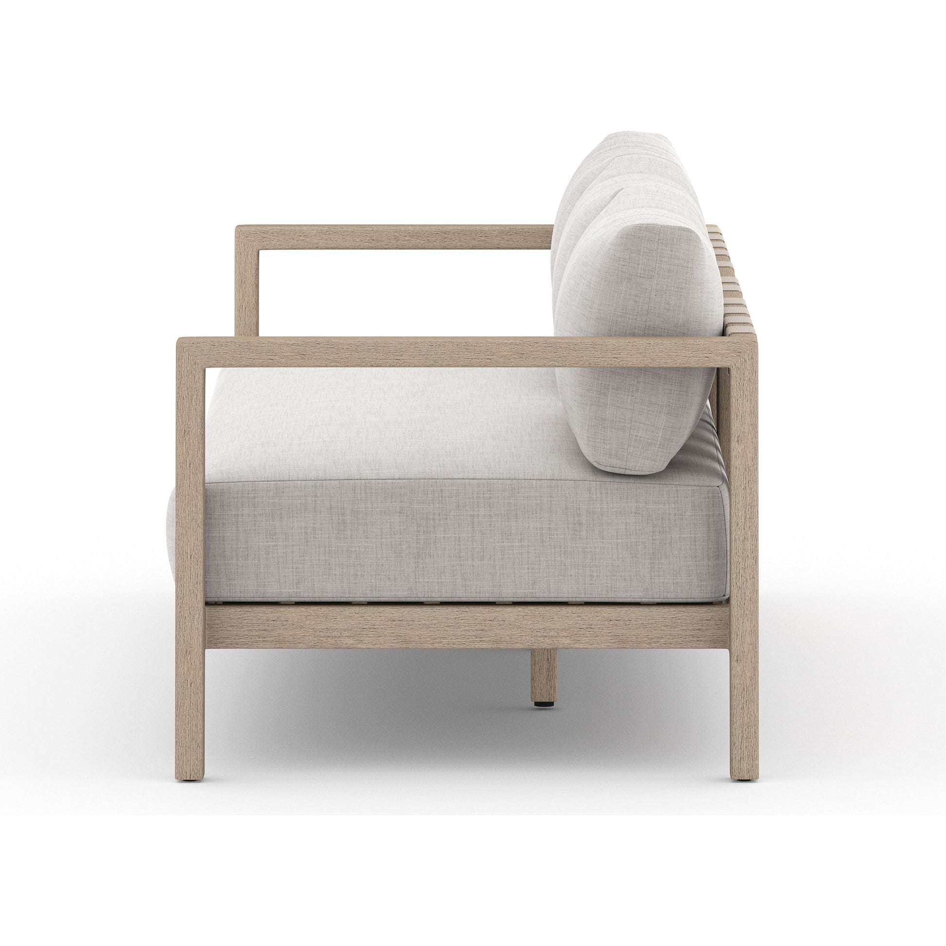 Sonoma Outdoor Sofa by Four Hands. Made from unique in a coastal style.