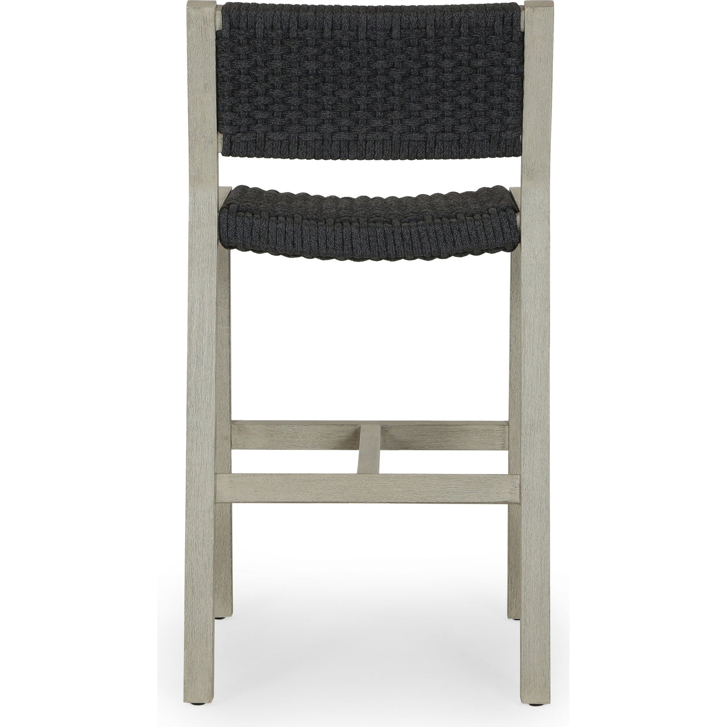 029 SI-1715032 | Additional Silo | Delano Outdoor Counter Stool by Four Hands. Made from solid fsc®-certified teak, 100% polypropylene in a coastal style.