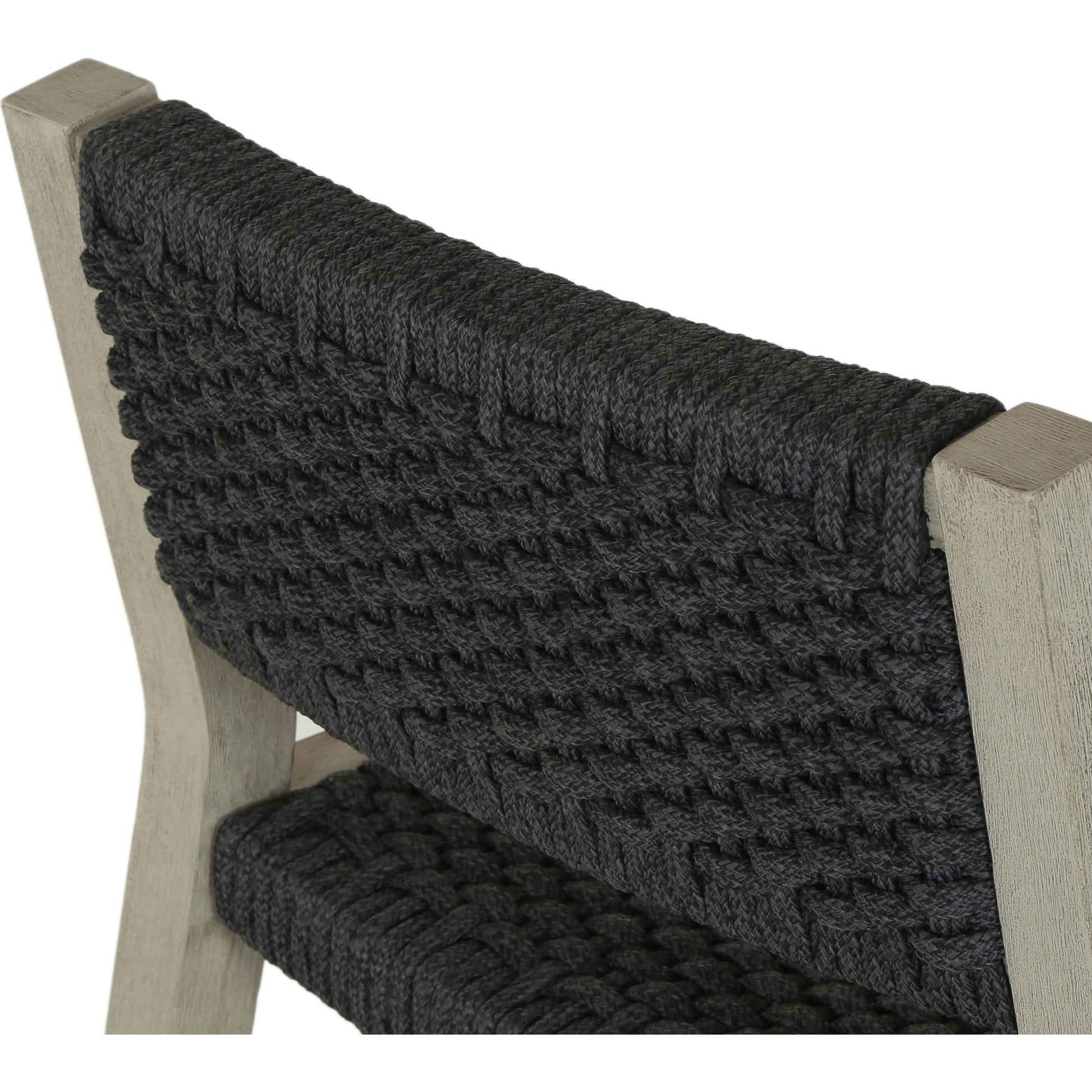 Delano Outdoor Counter Stool by Four Hands. Made from solid fsc®-certified teak, 100% polypropylene in a coastal style.