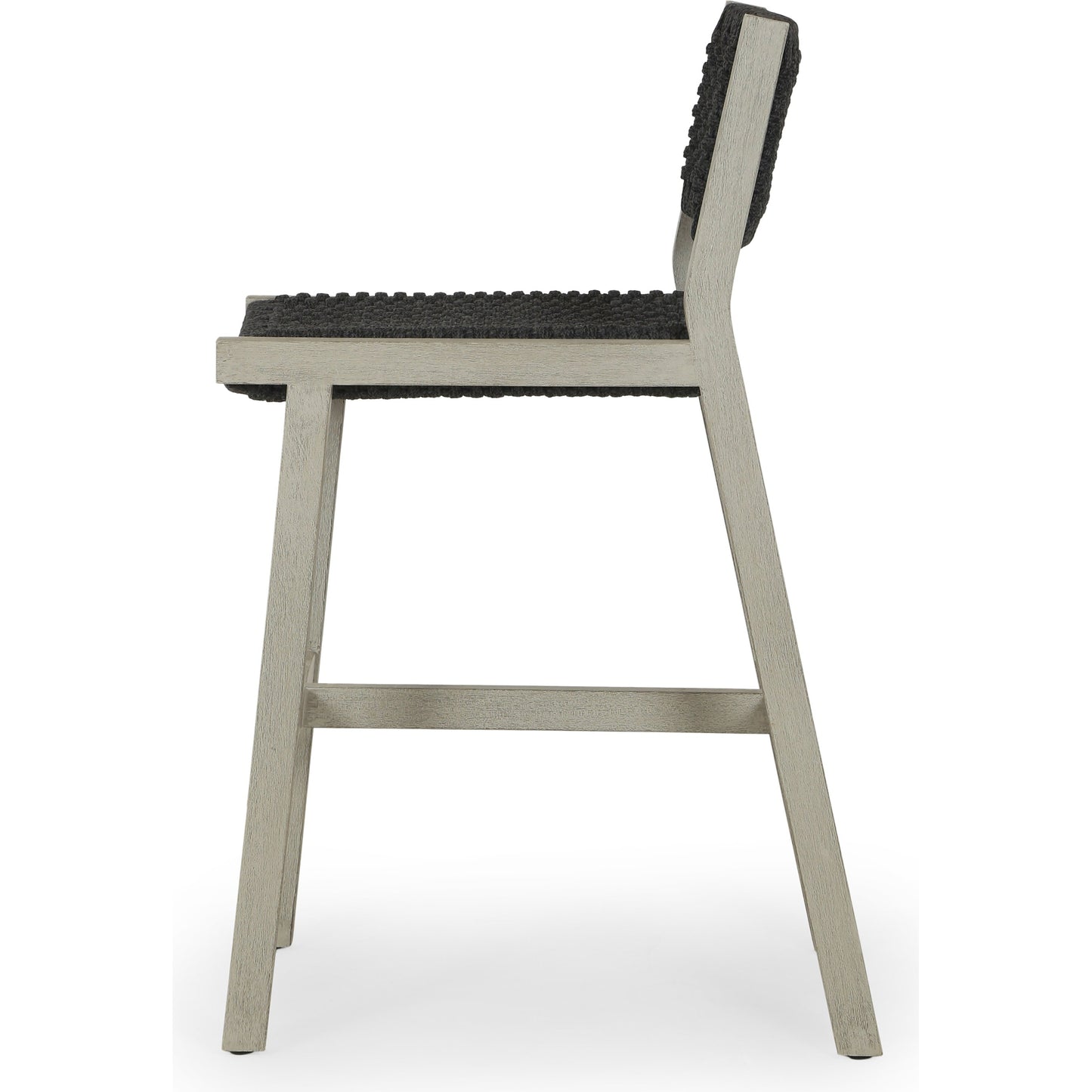 026 SI-1715032 | Additional Silo | Delano Outdoor Counter Stool by Four Hands. Made from solid fsc®-certified teak, 100% polypropylene in a coastal style.