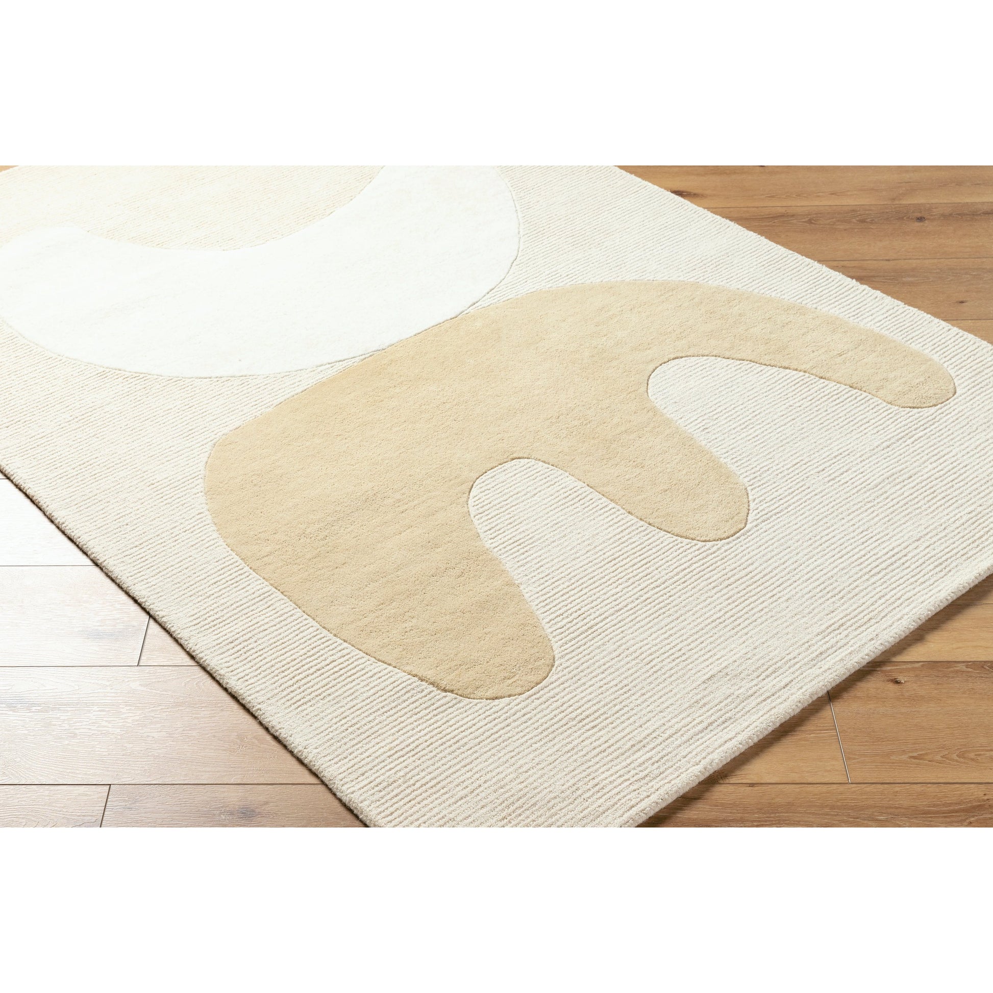 Jason Wu Rug - 34045 by Surya in pearl, khaki, ash. Made from wool in a unique style.
