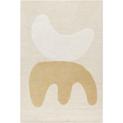 Jason Wu Rug - 34045 by Surya in pearl, khaki, ash. Made from wool in a unique style.