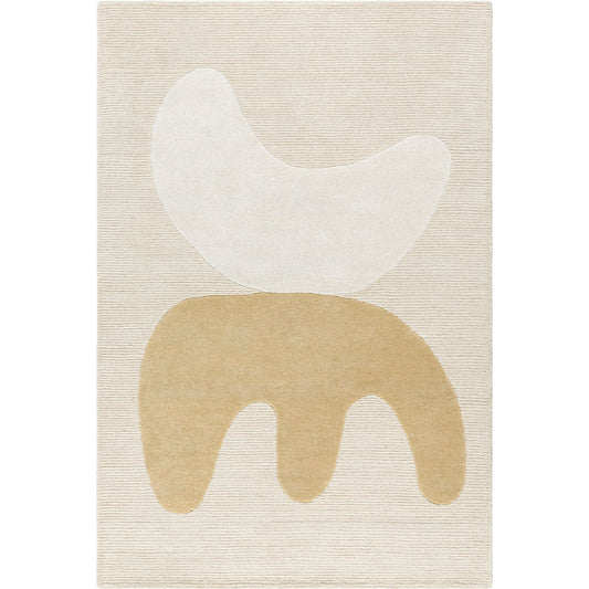 Jason Wu Rug - 34045 by Surya in pearl, khaki, ash. Made from wool in a unique style.