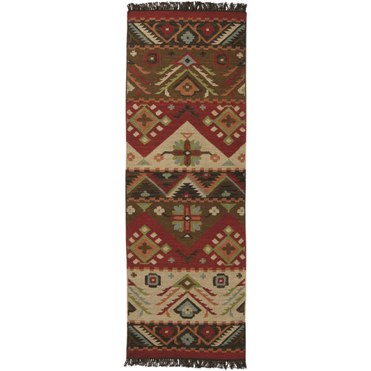 Jewel Tone Rug - 800 by Livabliss. Made from 100% wool in a unique style.