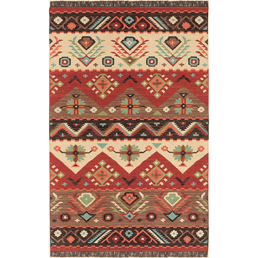 Jewel Tone Rug - 800 by Livabliss. Made from 100% wool in a unique style.