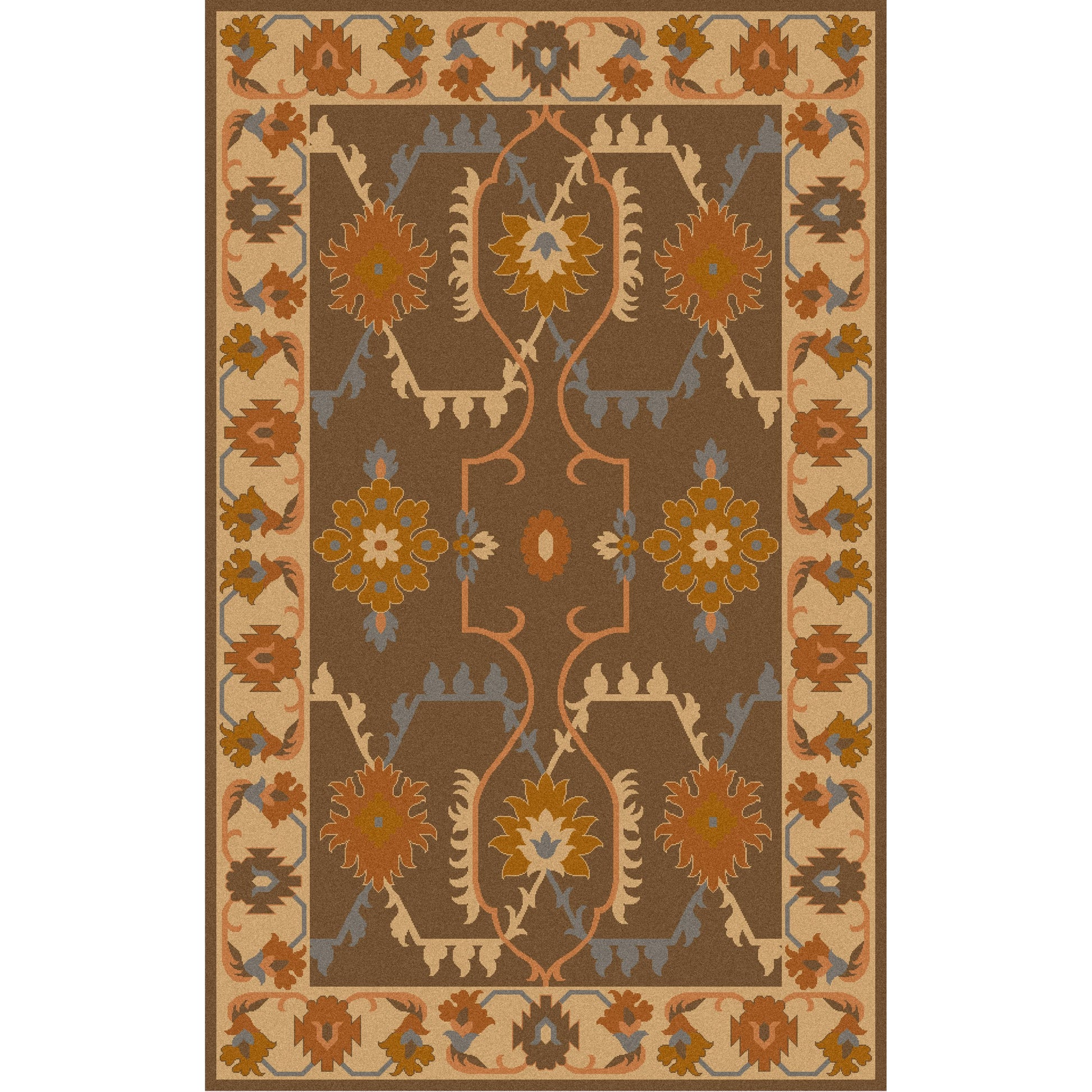 Jewel Tone Rug - 800 by Livabliss. Made from 100% wool in a unique style.