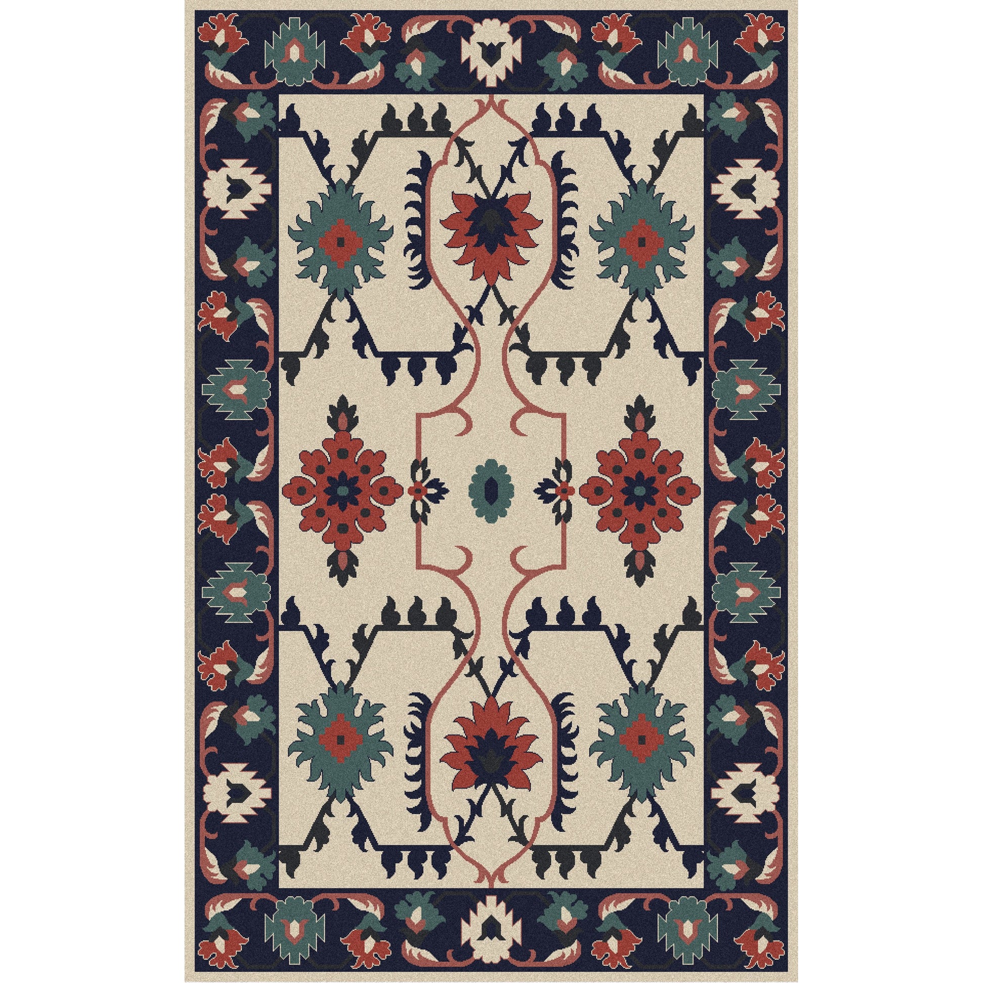 Jewel Tone JT-2034 Rug by Surya. Made from 100% wool in a unique style.