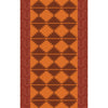 Burnt Orange, Rust / 2' x 3'