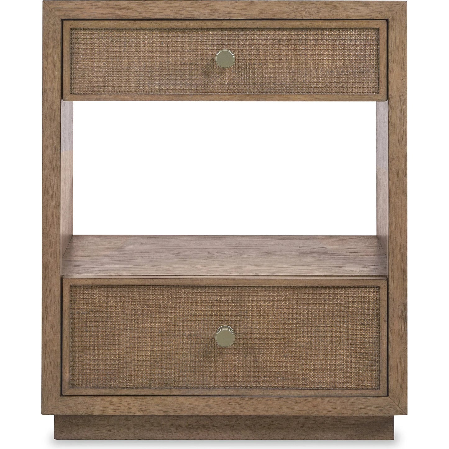 003 SI-2250693 | Additional Silo | Sonnet Two-Drawer Nightstand by Hooker Furniture in medium wood and wren. Made from unique in a transitional style.