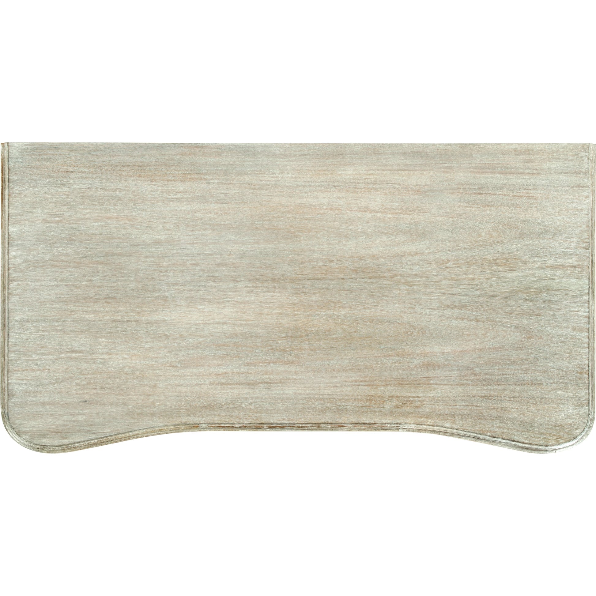 William Yeoward - Belleville Cabinet by Jonathan Charles in white and washed acacia. Made from acacia in a coastal style.