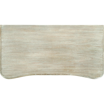 William Yeoward - Belleville Cabinet by Jonathan Charles in white and washed acacia. Made from acacia in a coastal style.