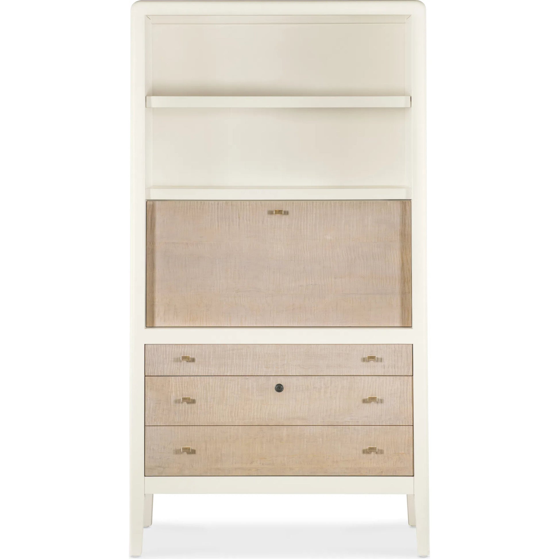 Hera Hub by Hooker Furniture in whites, creams, beiges and almond white, maple. Made from unique in a modern style.