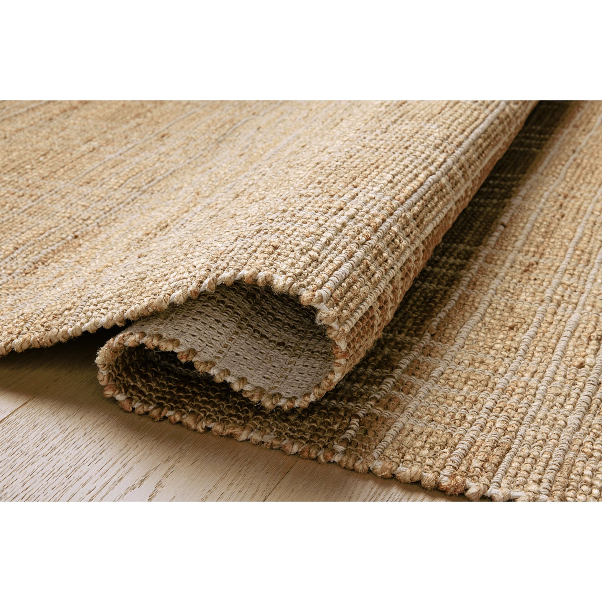 Judy JUD-01 Rug by Chris Loves Julia x Loloi in natural, cream. Made from 76% jute l 24% cotton in a unique style.