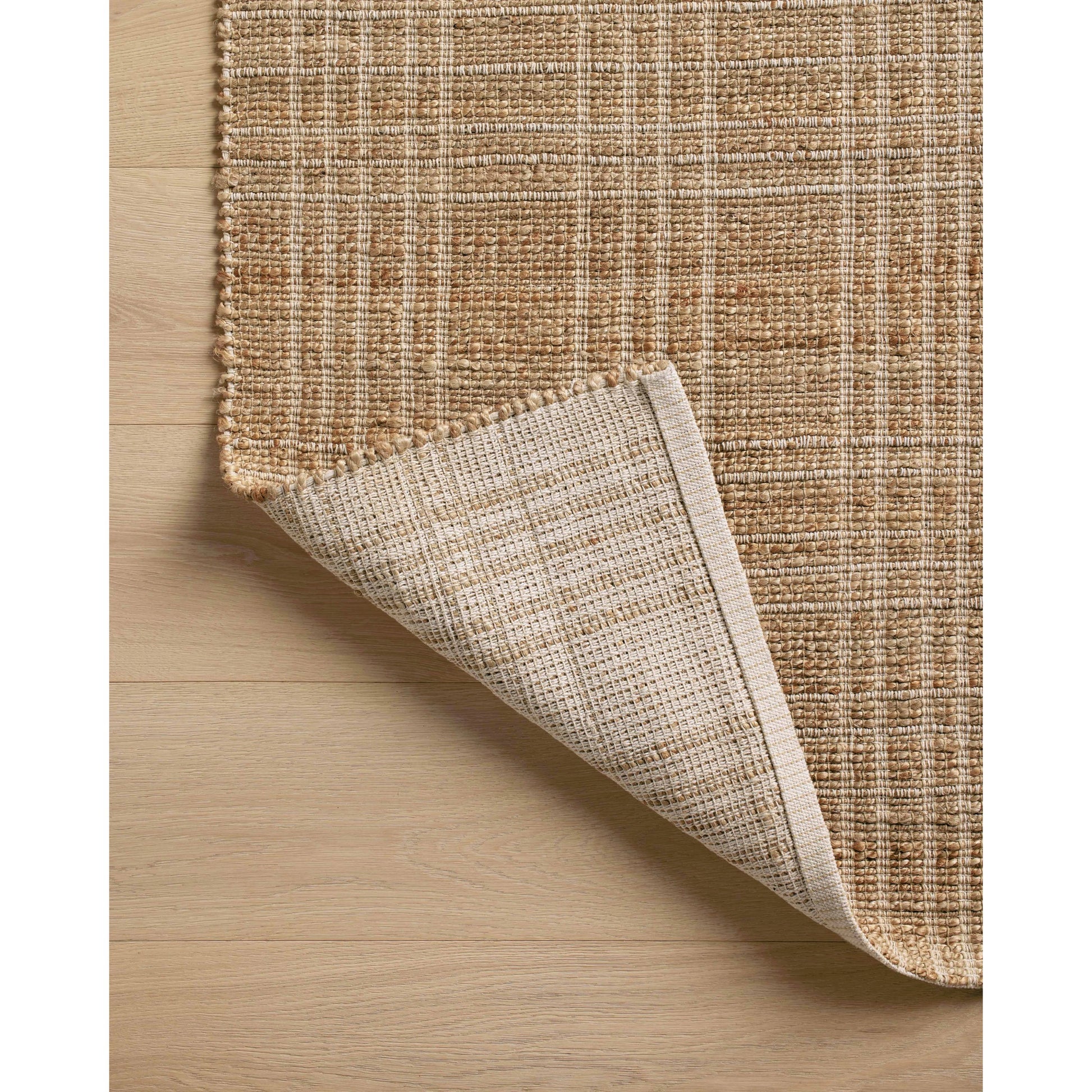 Judy JUD-01 Rug by Chris Loves Julia x Loloi in natural, cream. Made from 76% jute l 24% cotton in a unique style.