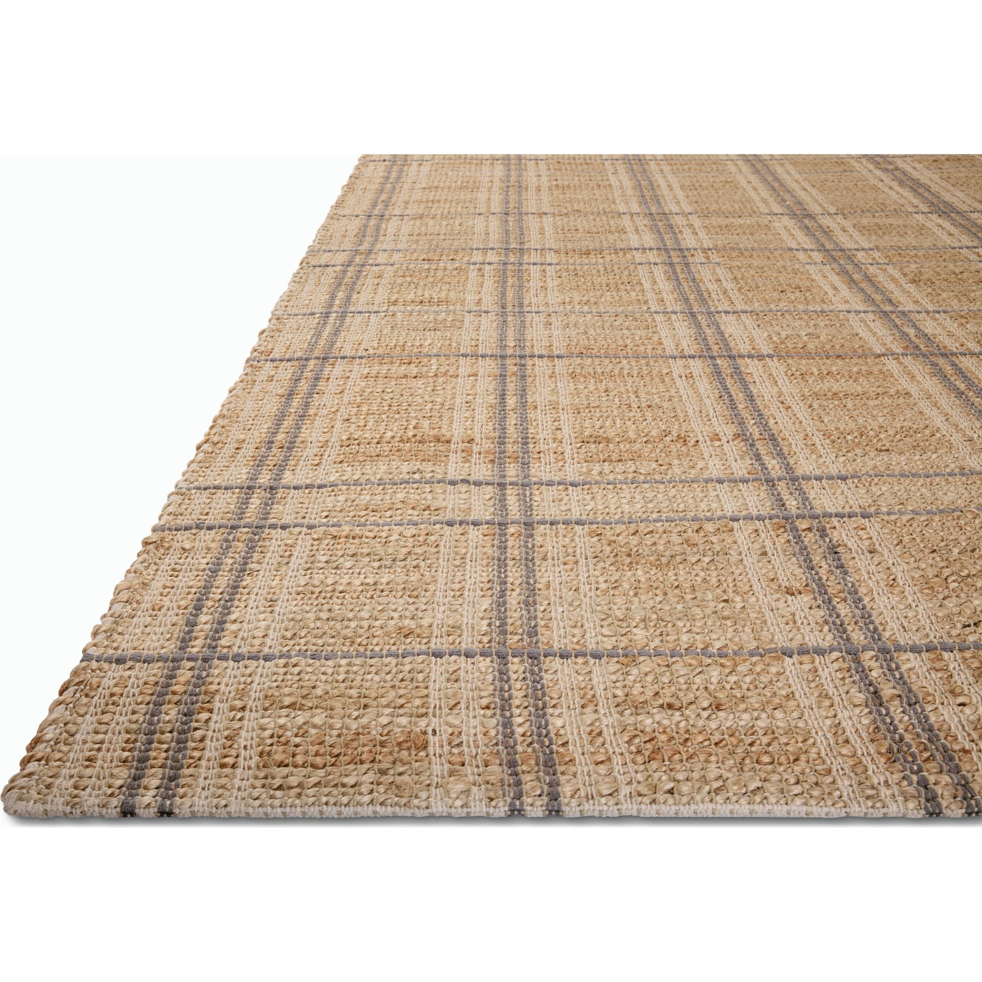 Judy JUD-02 Rug by Chris Loves Julia x Loloi in natural, stone. Made from 76% jute l 24% cotton in a unique style.