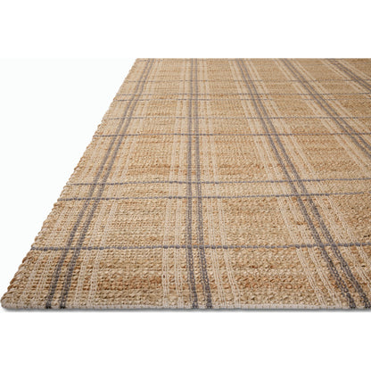 Judy JUD-02 Rug by Chris Loves Julia x Loloi in natural, stone. Made from 76% jute l 24% cotton in a unique style.