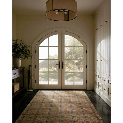 Judy JUD-02 Rug by Chris Loves Julia x Loloi in natural, stone. Made from 76% jute l 24% cotton in a unique style.