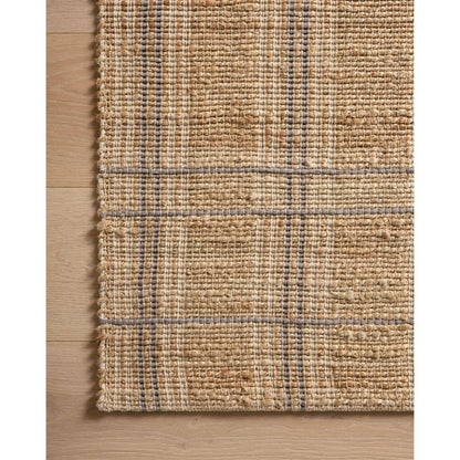 Judy JUD-02 Rug by Chris Loves Julia x Loloi in natural, stone. Made from 76% jute l 24% cotton in a unique style.