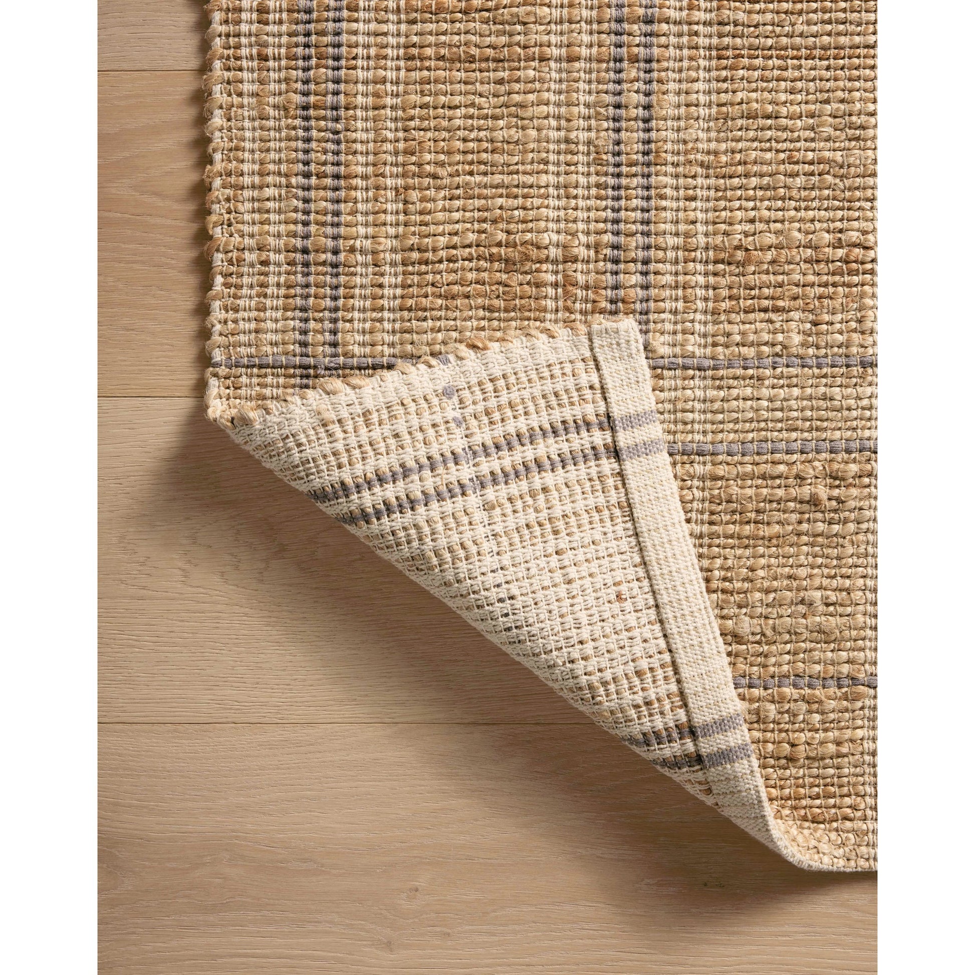 Judy JUD-02 Rug by Chris Loves Julia x Loloi in natural, stone. Made from 76% jute l 24% cotton in a unique style.