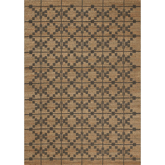 001 SI-2159630,SI-2159631,SI-2159632,SI-2159633,SI-2159634,SI-2159635,SI-2159636,SI-2159637 | Primary Silo | Judy JUD-05 Rug by Chris Loves Julia x Loloi in natural, graphite. Made from 76% jute l 24% cotton in a unique style.