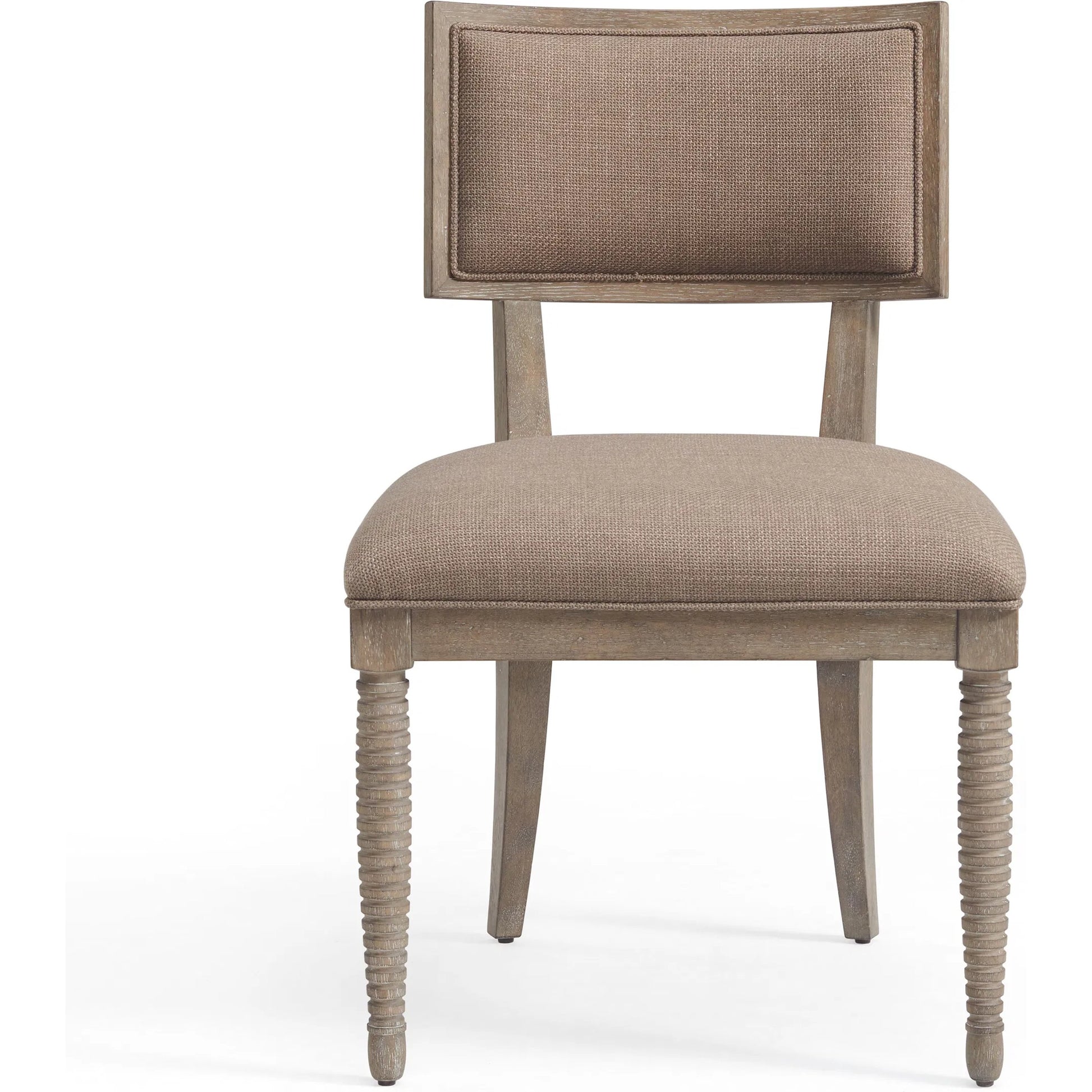 Reforma Upholstered Side Chair (Set of 2) by A.R.T. Furniture in tapenade, wheat. Made from parawood solids, random match flaky oak veneers, foam, fabric in a traditional style.
