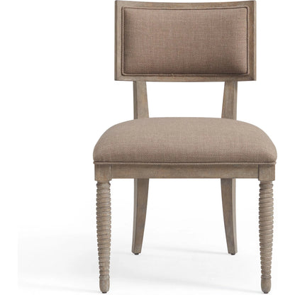 Reforma Upholstered Side Chair (Set of 2) by A.R.T. Furniture in tapenade, wheat. Made from parawood solids, random match flaky oak veneers, foam, fabric in a traditional style.