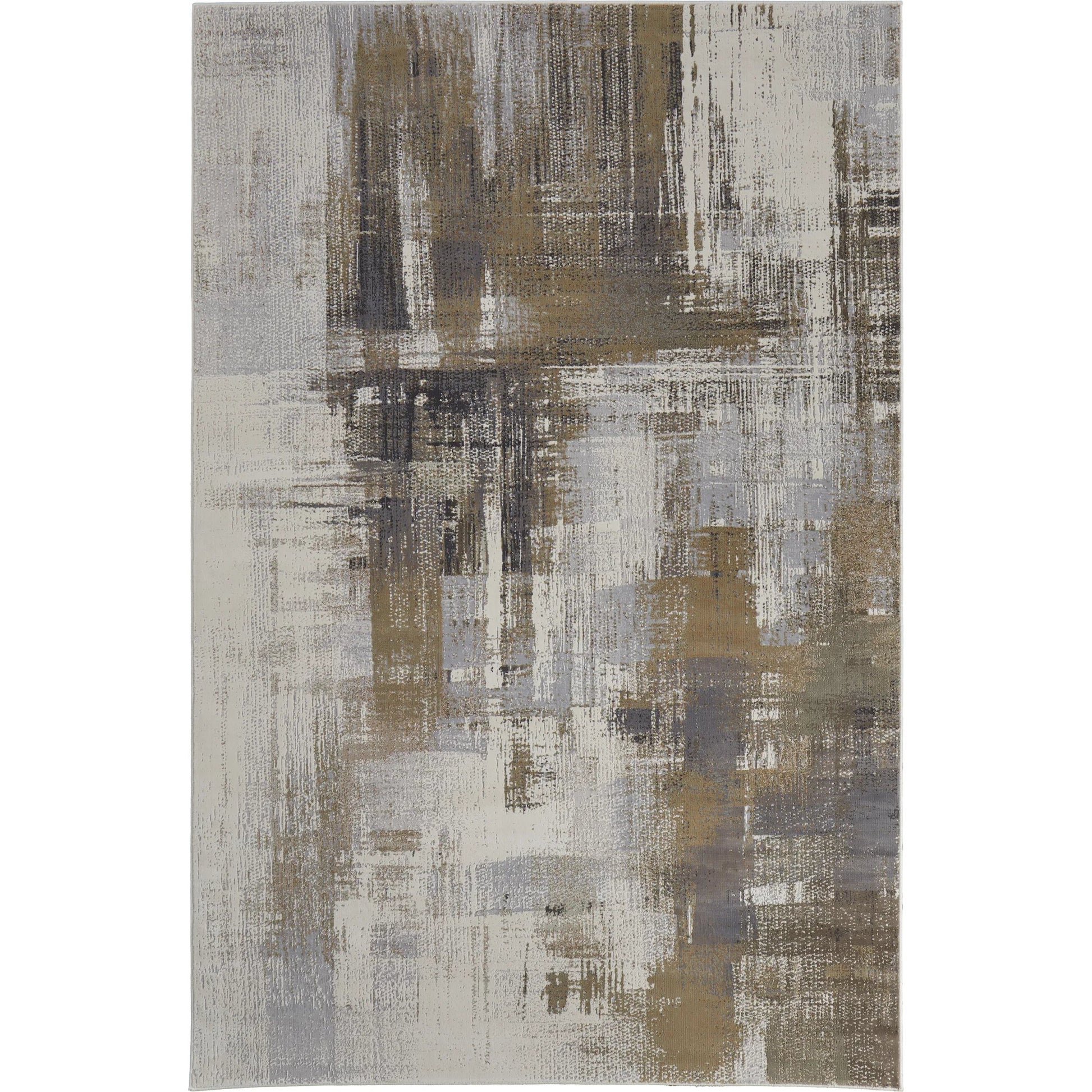 Mandana CME39LYF Rug by Feizy in brown, ivory. Made from polyester, polypropylene in a unique style.