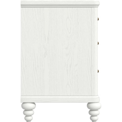 Haven Nightstand by A.R.T. Furniture. Made from parawood solids, oak veneer in a transitional style.