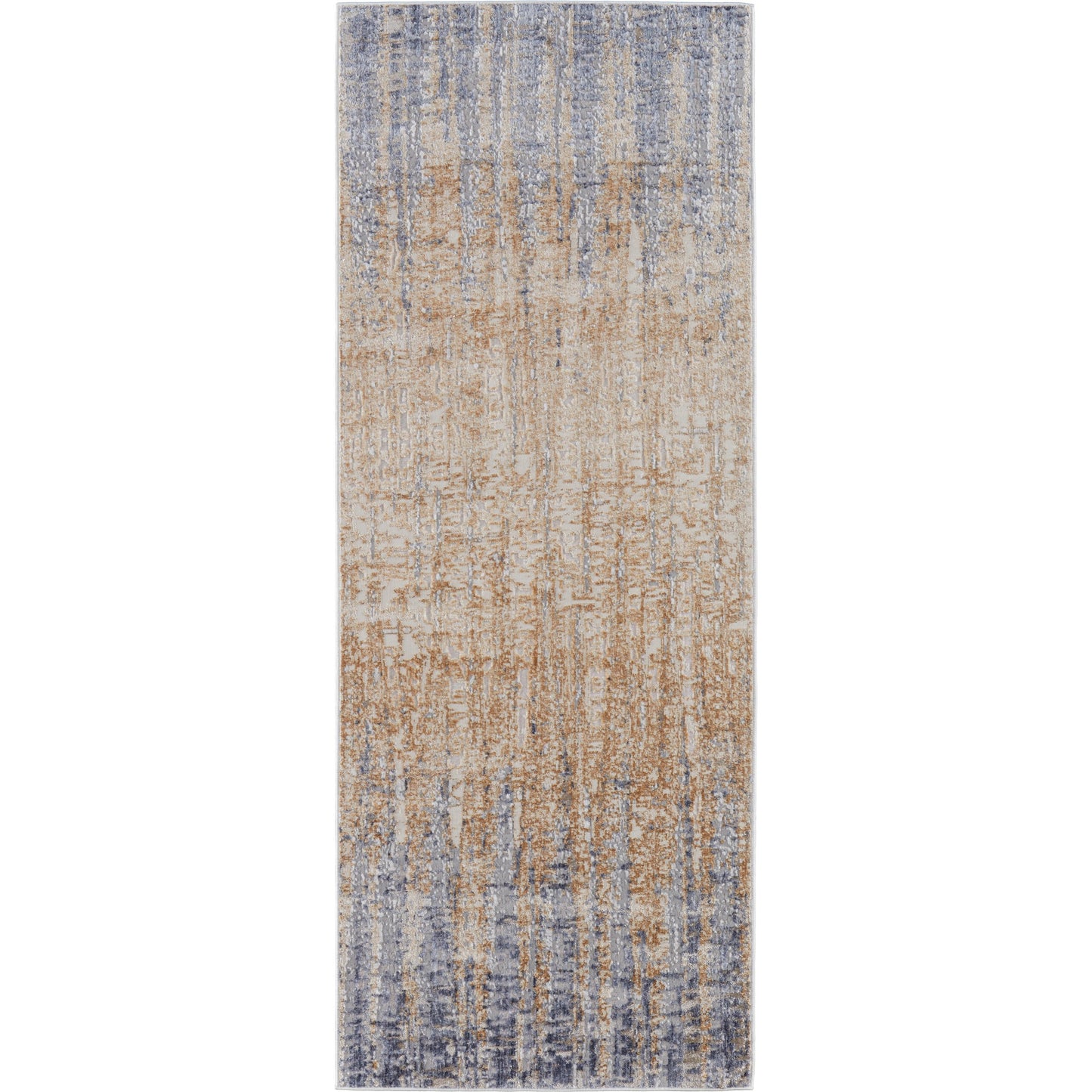 026 SI-2006903 | Primary Silo | Laina Transitional Gradient & Rug - 39G9F by Feizy in tan, brown, blue. Made from polypropylene, polyester in a unique style.