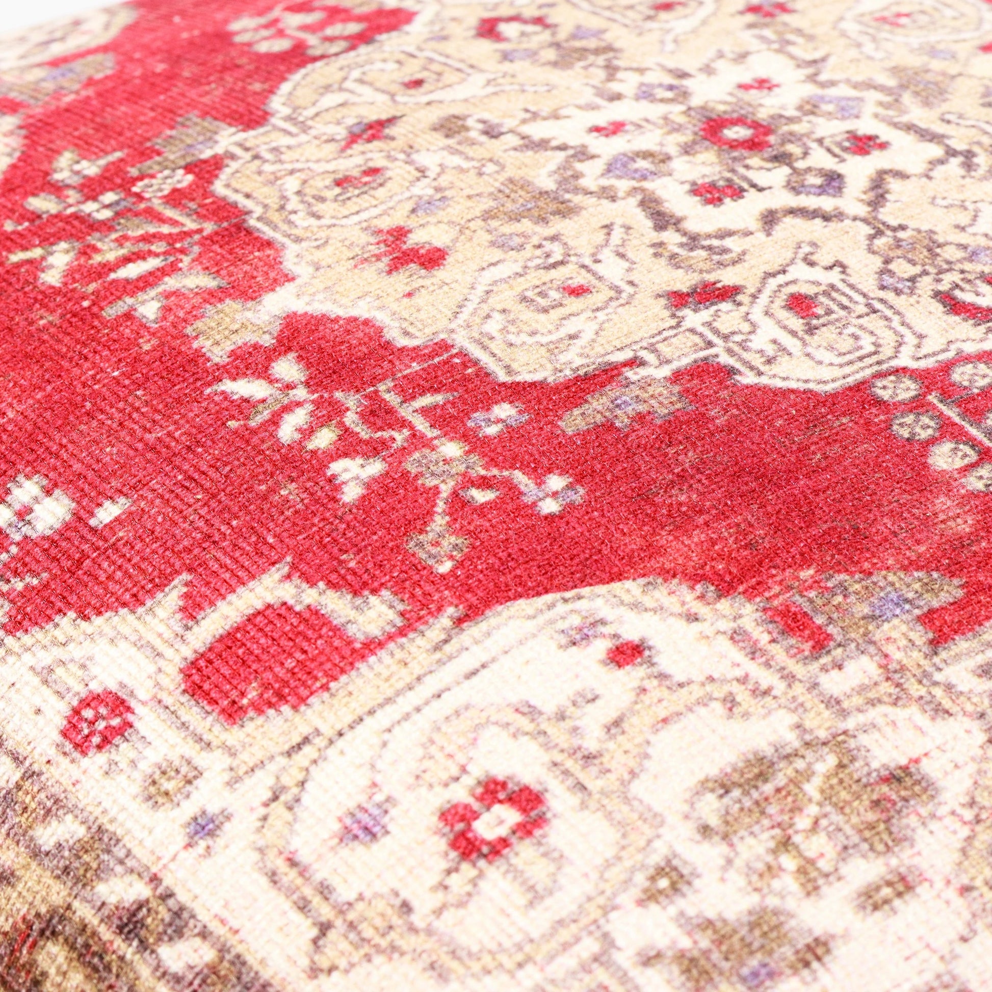 Javed Pillow - 11344 by Surya in red, burgundy, beige, tan, dark brown. Made from 100% polyester, 100% cotton in a eclectic & global style.