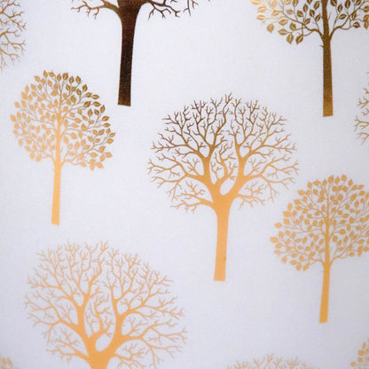 Pauline Garden Stool by Zentique in white, gold. Made from ceramic in a modern style.