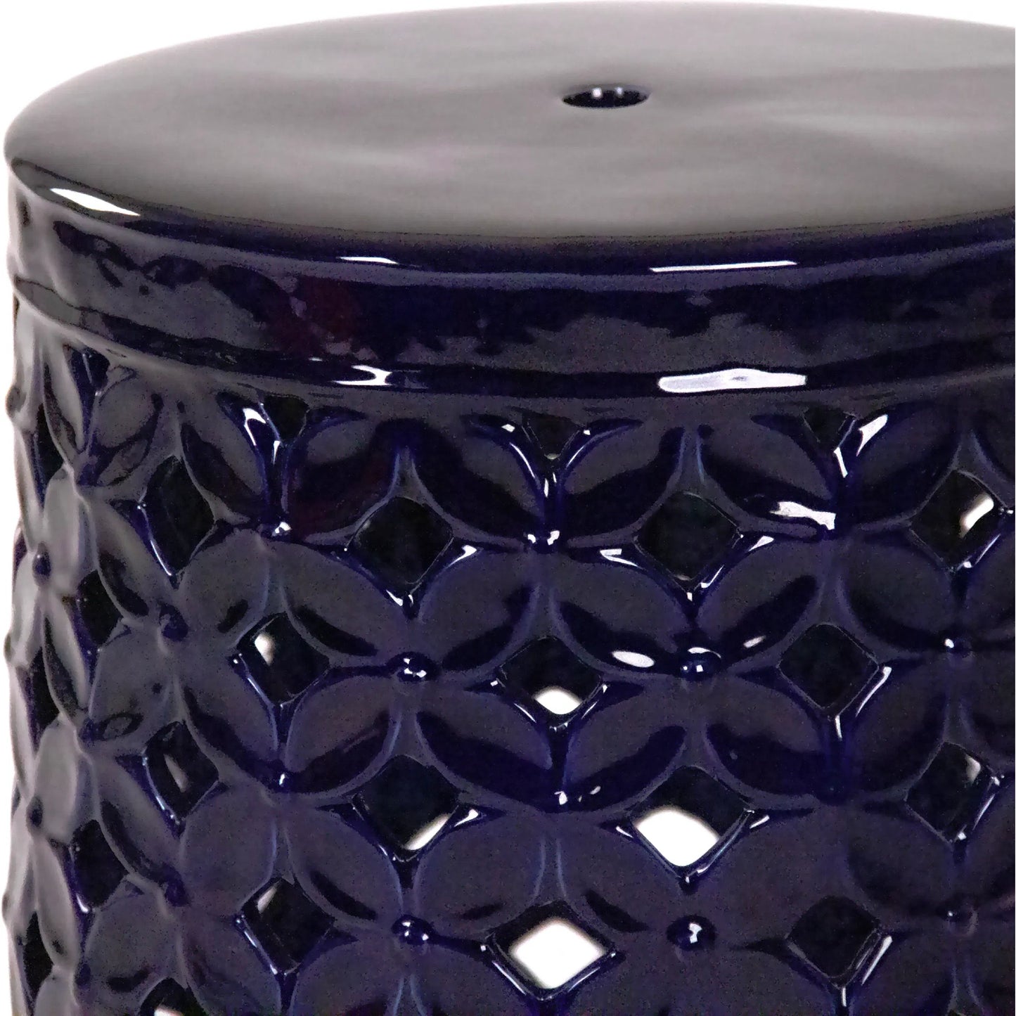 005 SI-2448839 | Closeup | Cherise Garden Stool by Zentique. Made from ceramic in a eclectic & global style.