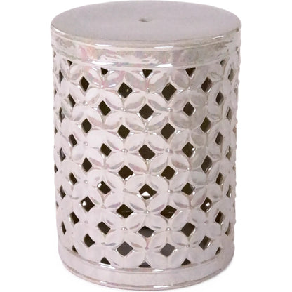 Cherise Garden Stool by Zentique. Made from ceramic in a eclectic & global style.