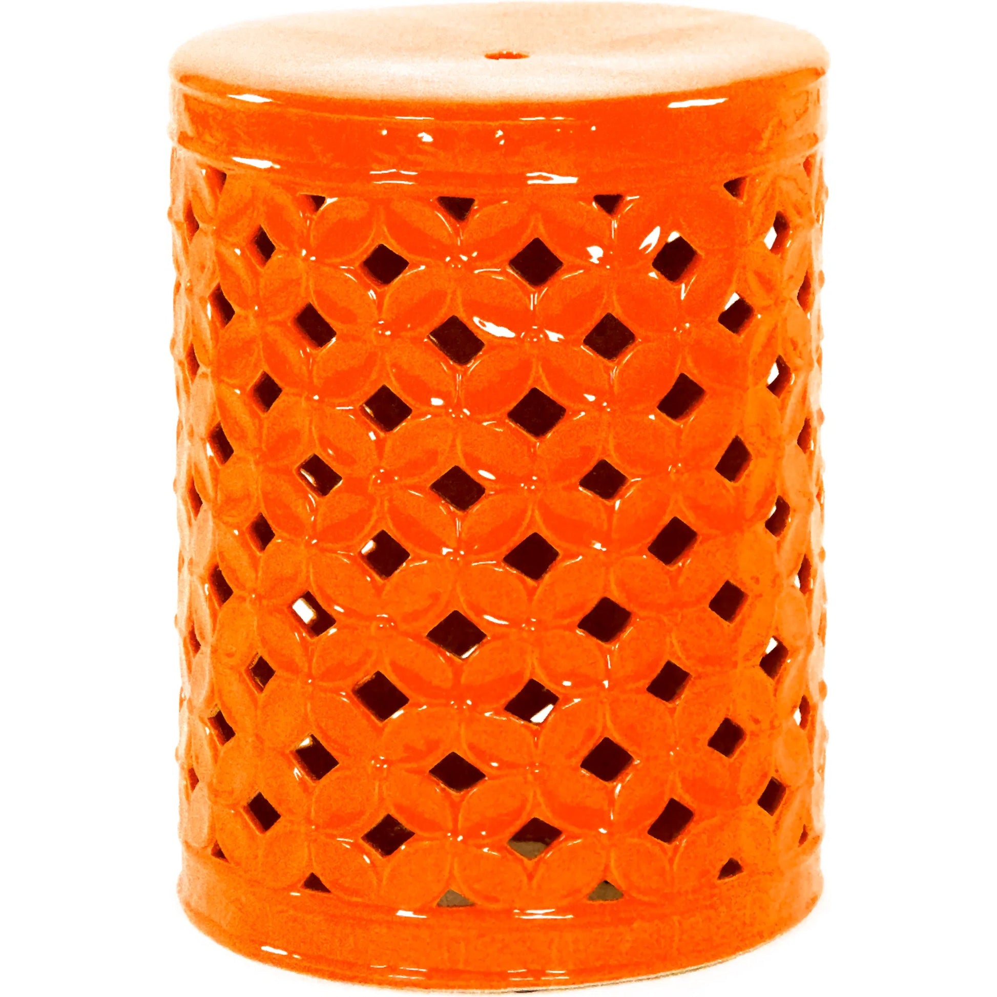 Cherise Garden Stool by Zentique. Made from ceramic in a eclectic & global style.