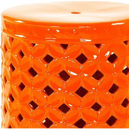 Cherise Garden Stool by Zentique. Made from ceramic in a eclectic & global style.