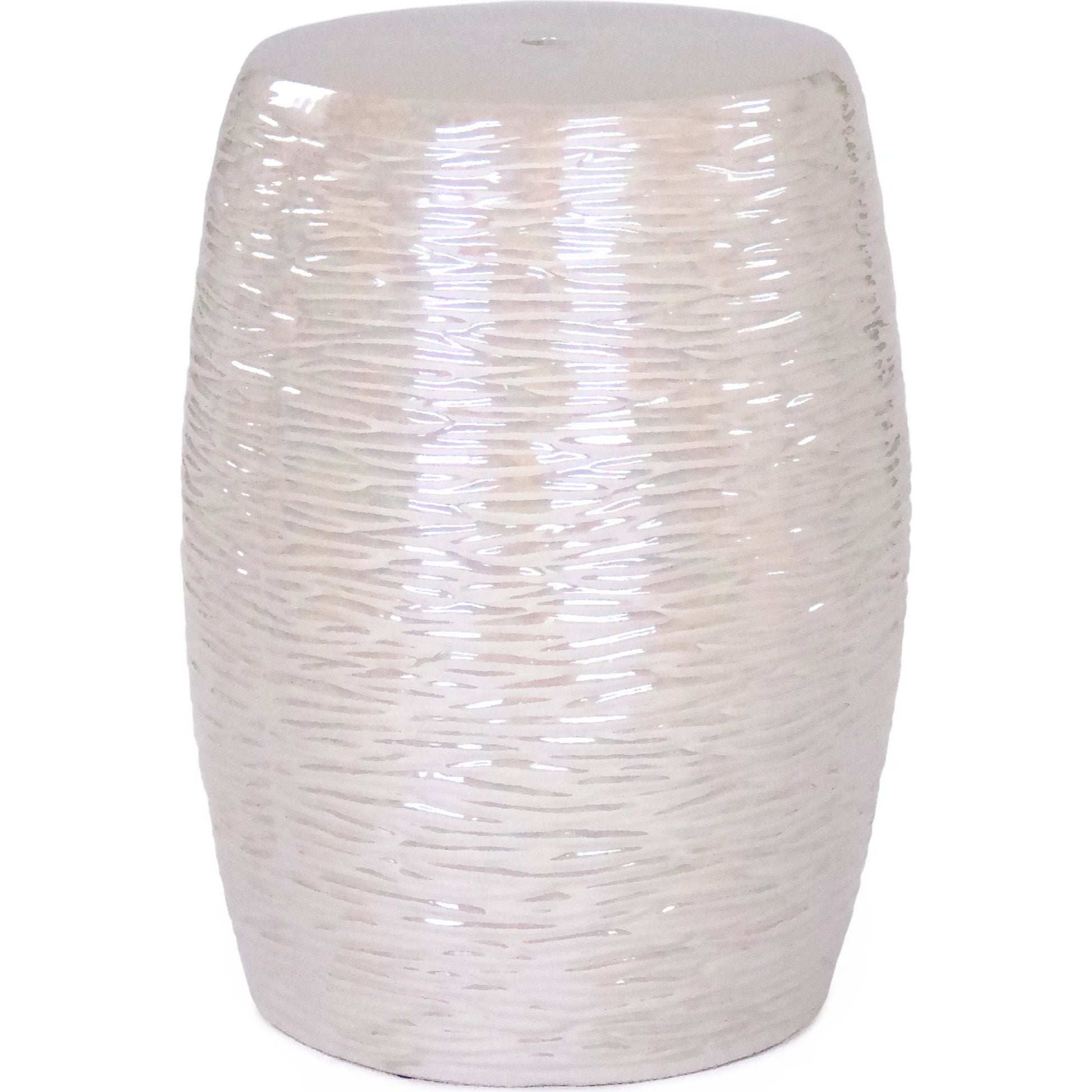 Sinclair Garden Stool by Zentique. Made from ceramic in a modern style.