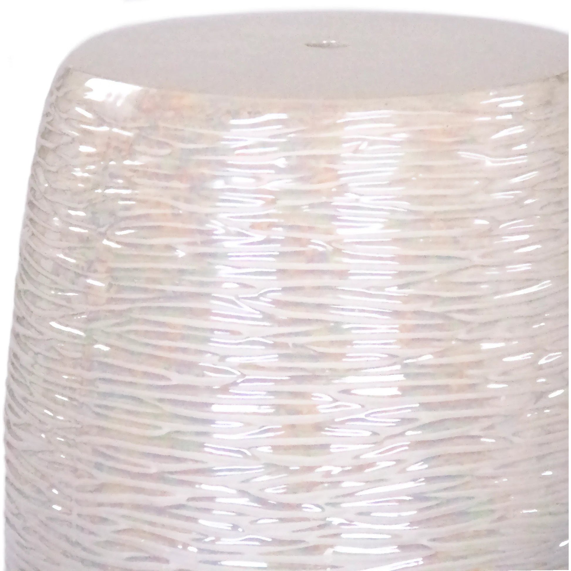 Sinclair Garden Stool by Zentique. Made from ceramic in a modern style.