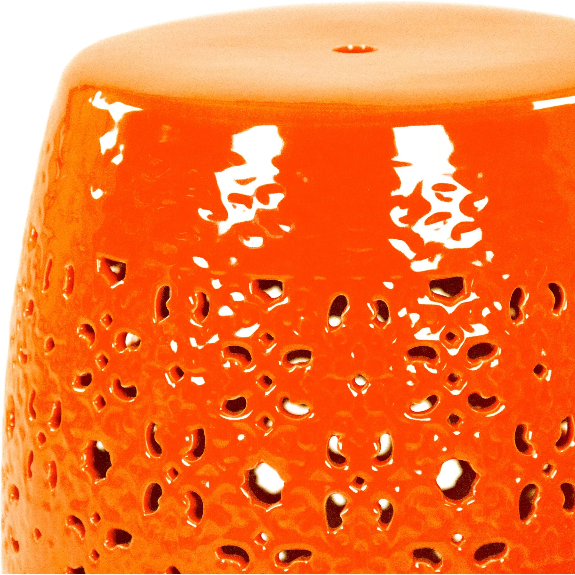 Clark Garden Stool by Zentique. Made from ceramic in a unique style.