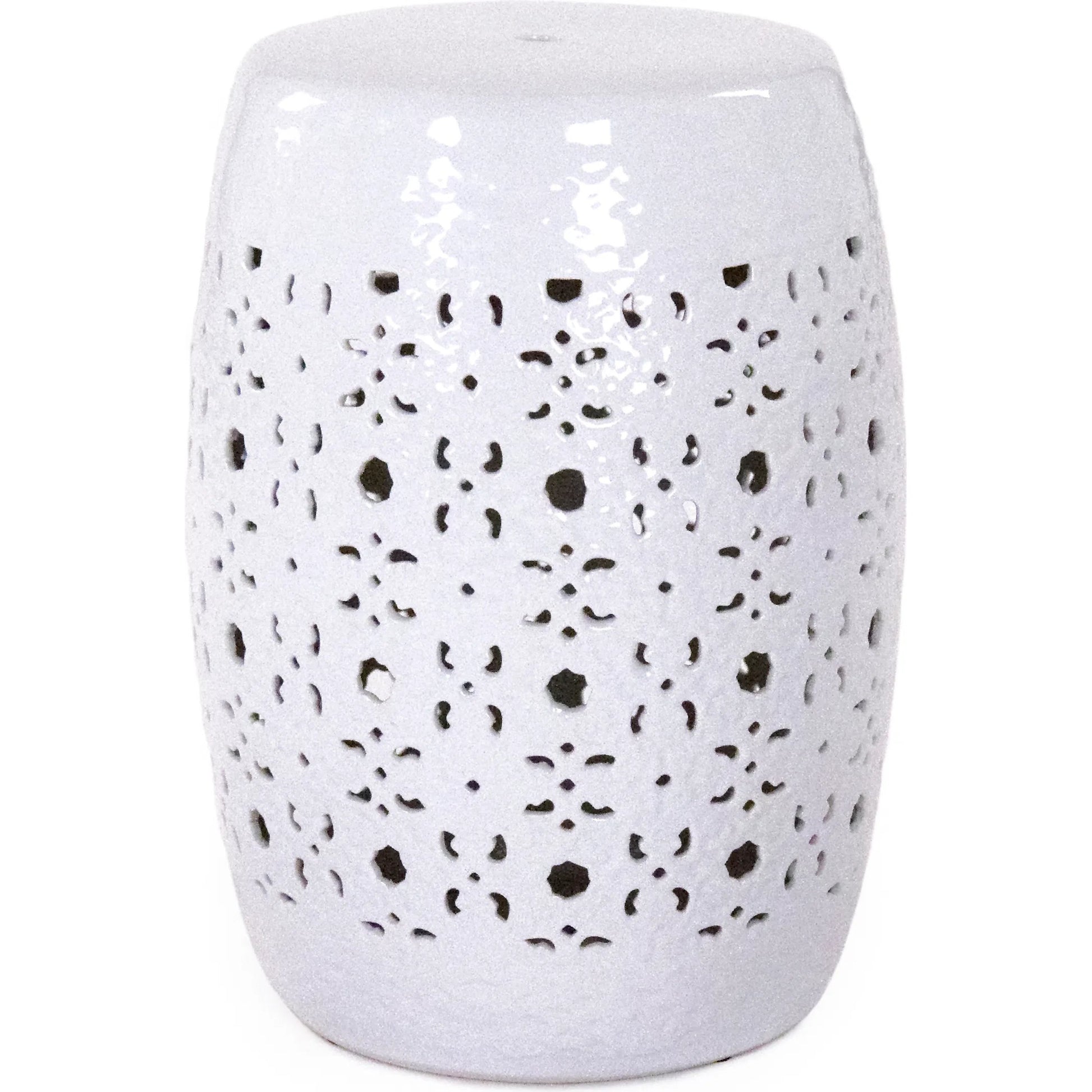 Clark Garden Stool by Zentique. Made from ceramic in a unique style.