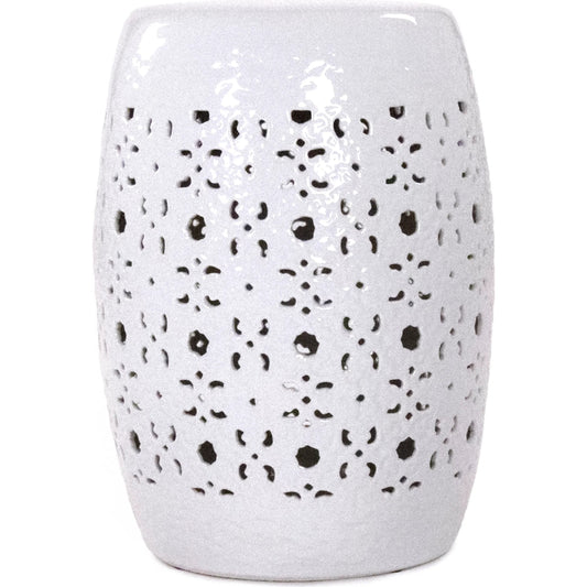 Clark Garden Stool by Zentique. Made from ceramic in a unique style.
