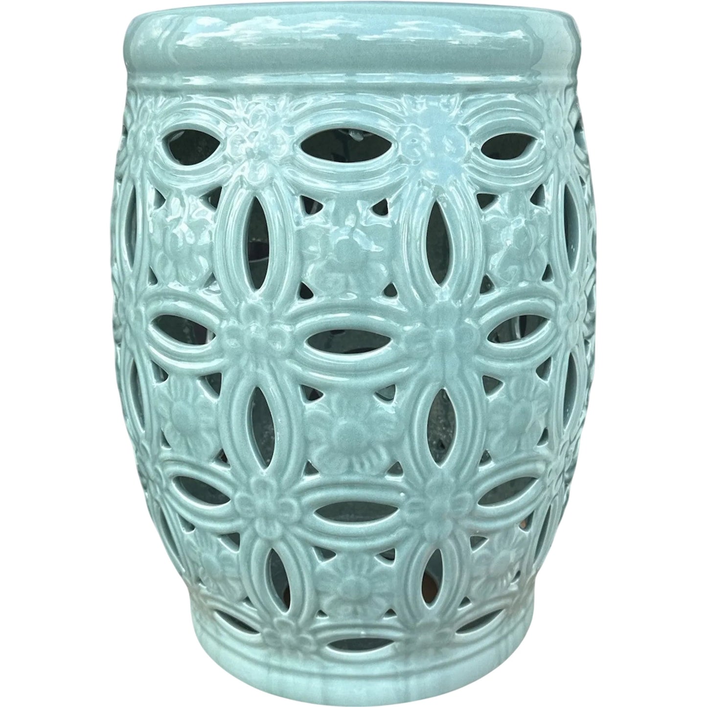 000 SI-2633325 | Primary Silo | Duluth Garden Stool by Zentique in brown. Made from ceramic in a unique style.