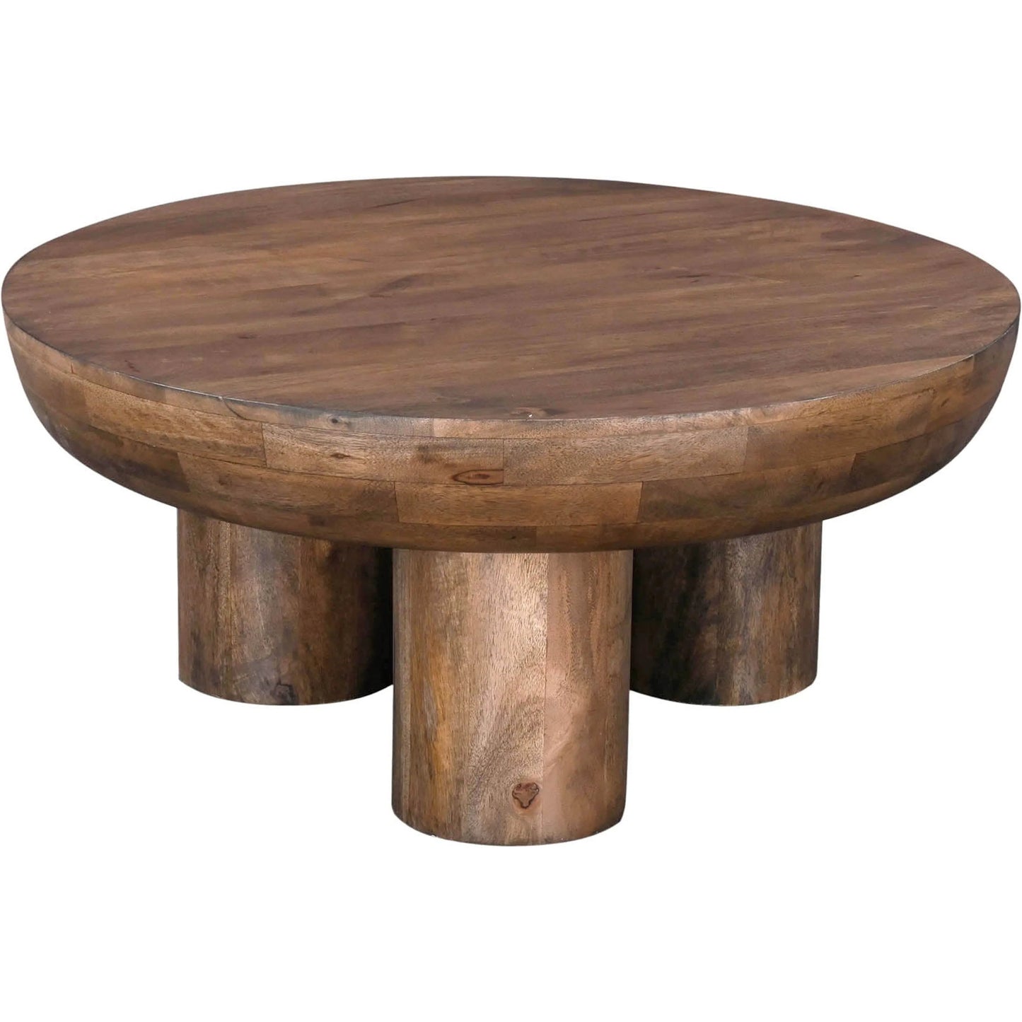 001 SI-2325097 | Additional Silo | Wilder Coffee Table by LH Imports in dark brown and cinnamon. Made from mango wood in a unique style.
