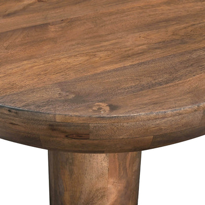Wilder Coffee Table by LH Imports in dark brown and cinnamon. Made from mango wood in a unique style.